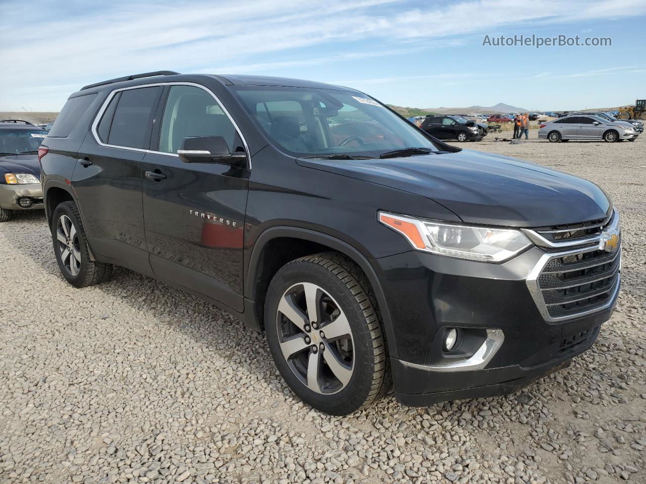 2020 Chevrolet Traverse Lt Black vin: 1GNEVHKW3LJ111672