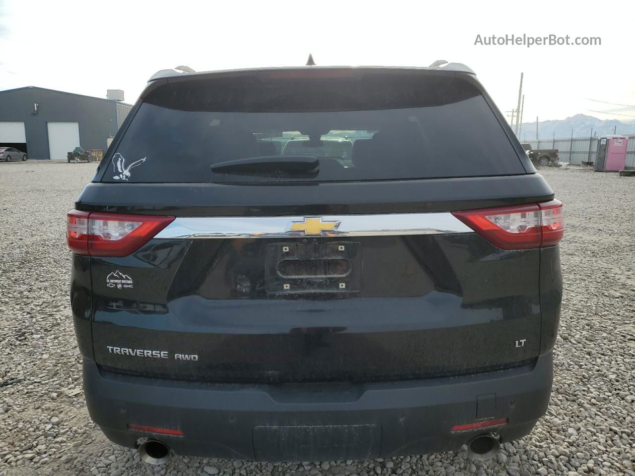 2020 Chevrolet Traverse Lt Black vin: 1GNEVHKW3LJ111672