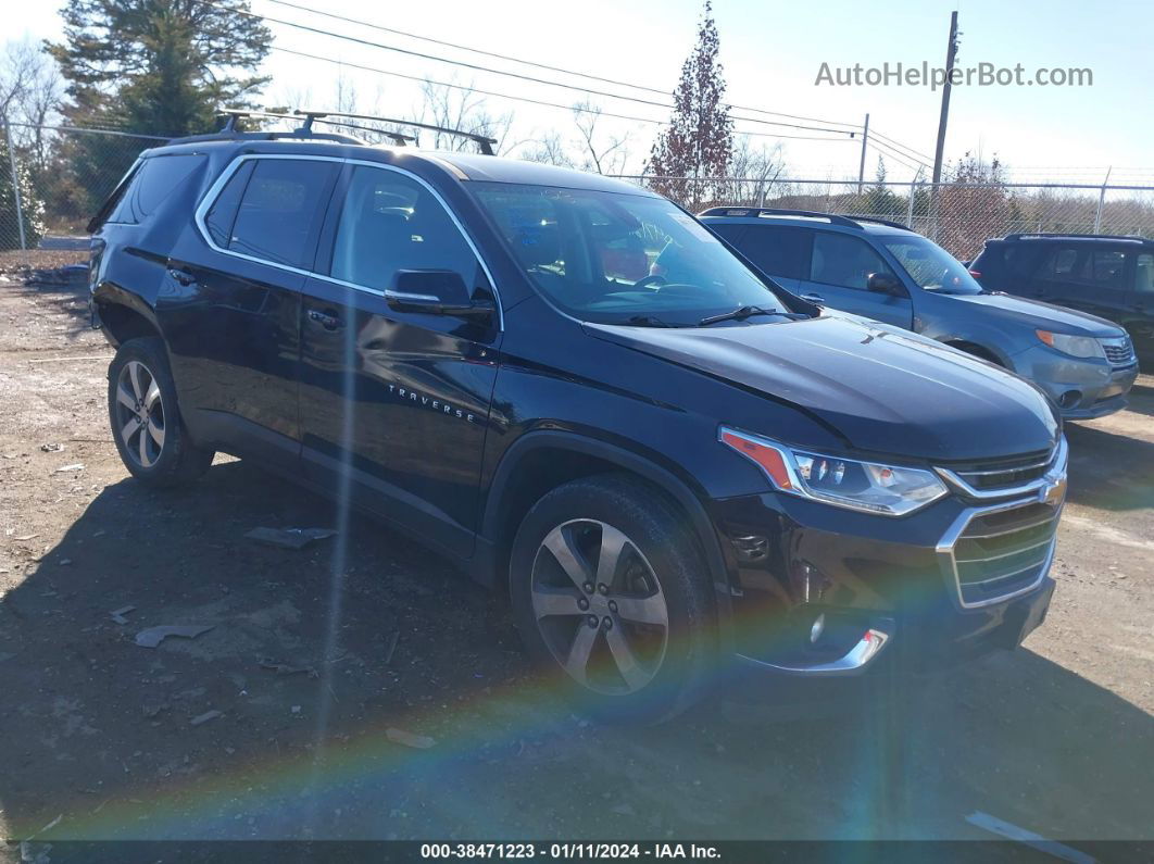 2020 Chevrolet Traverse Awd Lt Leather Dark Blue vin: 1GNEVHKW5LJ106912