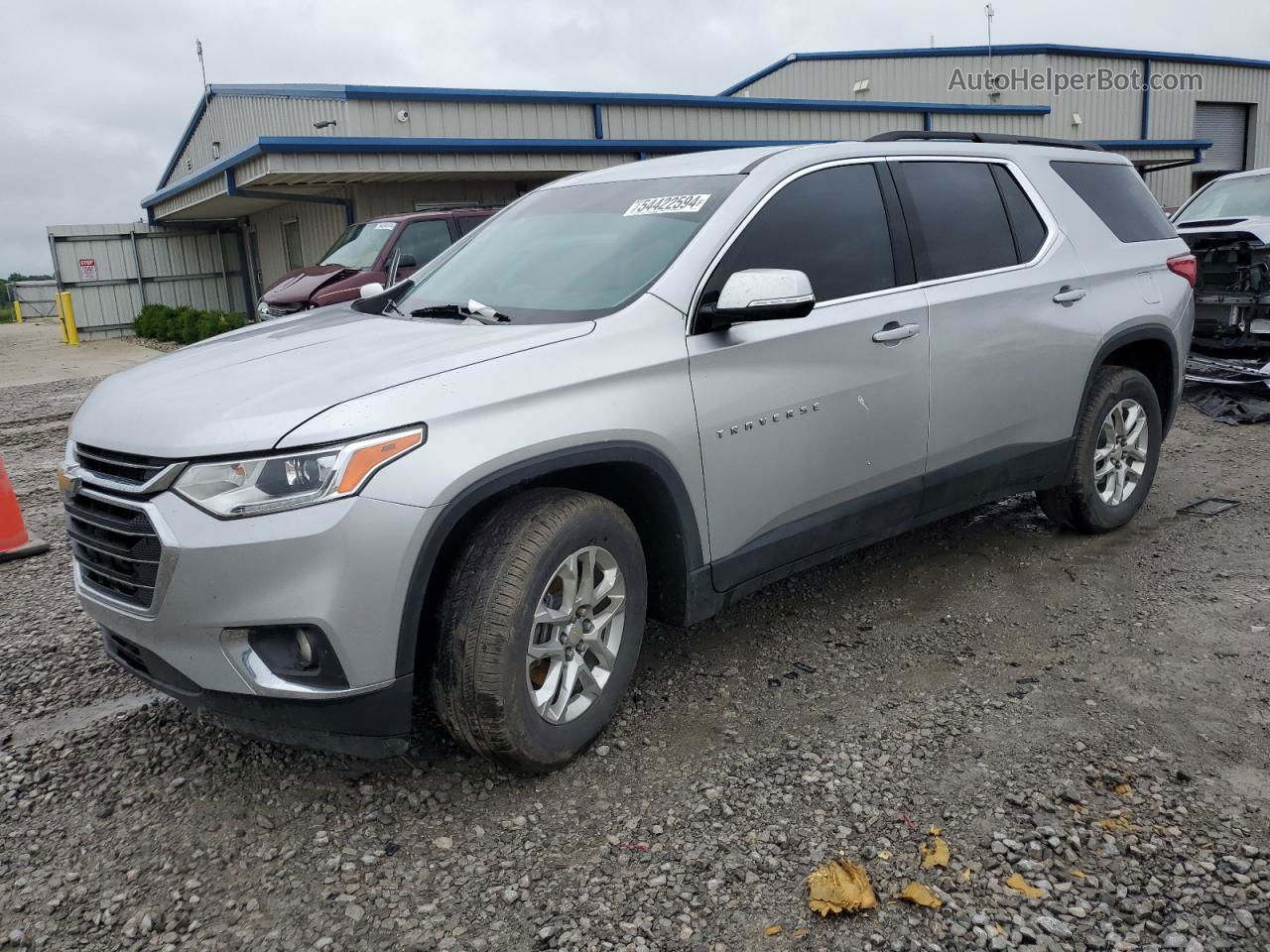 2020 Chevrolet Traverse Lt Silver vin: 1GNEVHKW6LJ213029