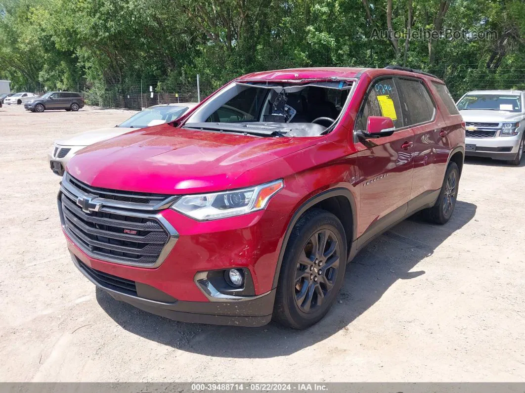 2020 Chevrolet Traverse Awd Rs Red vin: 1GNEVJKW4LJ122767