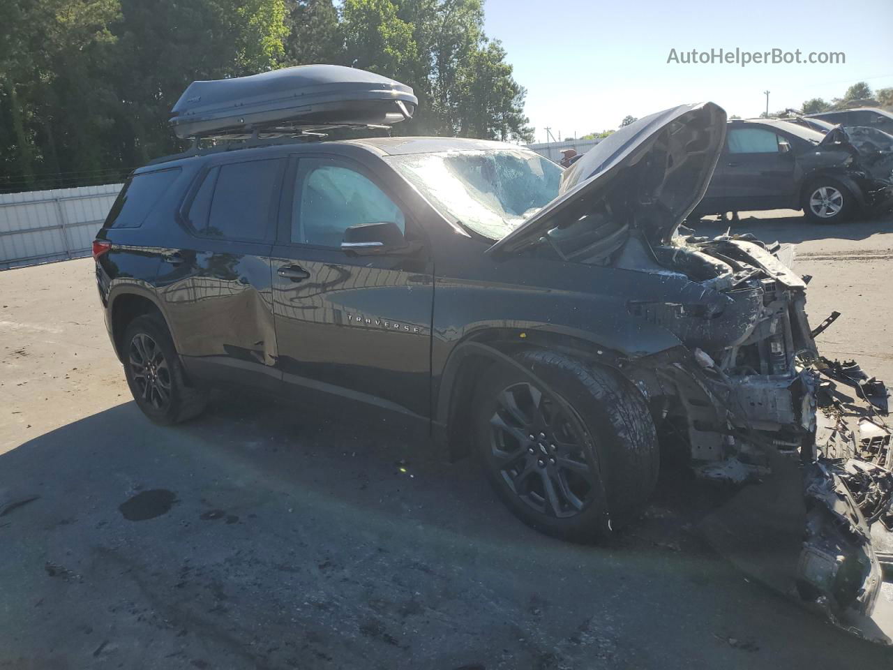 2020 Chevrolet Traverse Rs Черный vin: 1GNEVJKW5LJ247793