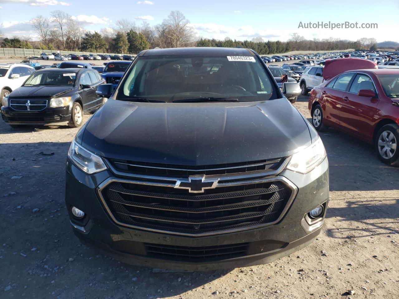 2020 Chevrolet Traverse Rs Black vin: 1GNEVJKW7LJ197754