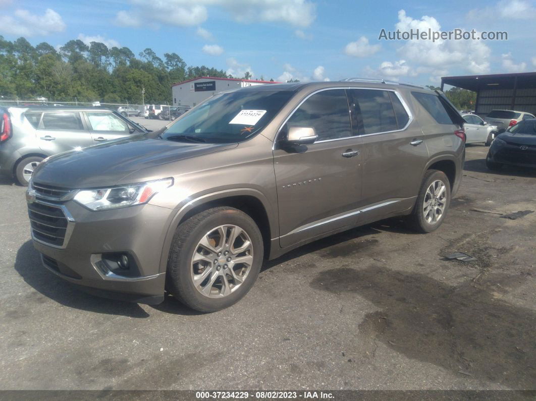 2020 Chevrolet Traverse Premier Коричневый vin: 1GNEVKKW1LJ118648