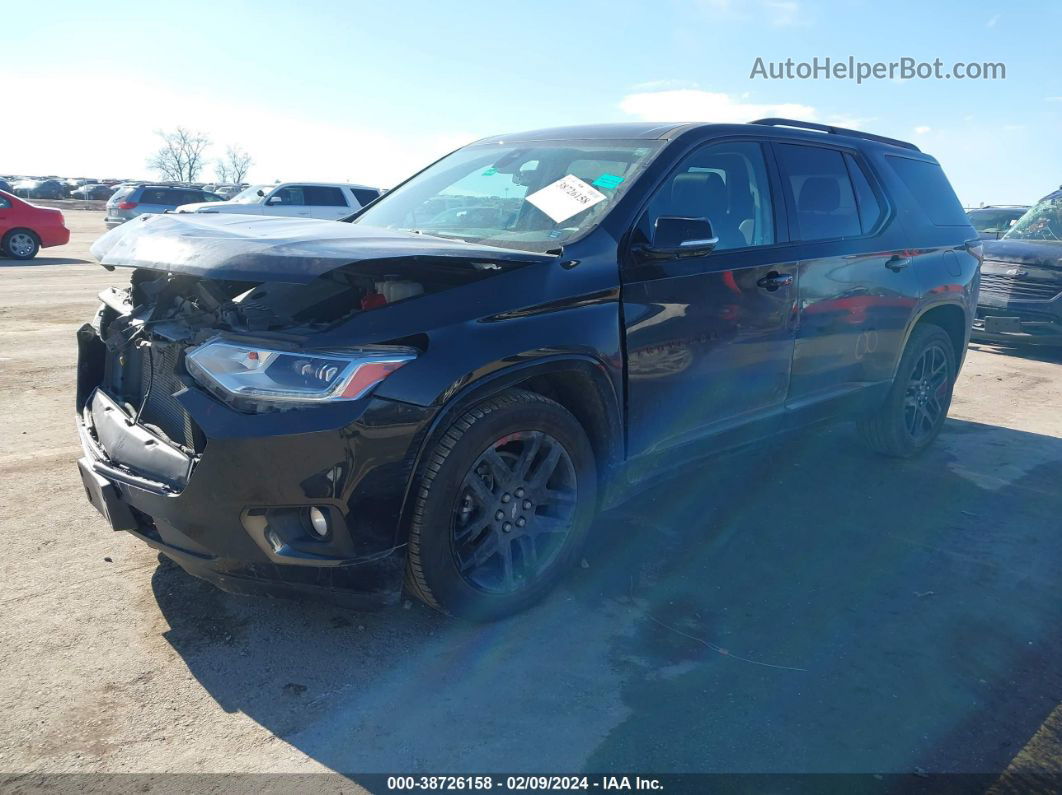 2020 Chevrolet Traverse Awd Premier Черный vin: 1GNEVKKW1LJ314007