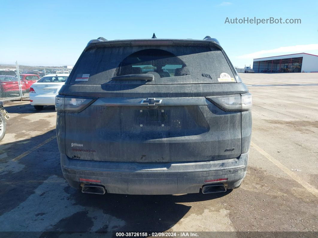 2020 Chevrolet Traverse Awd Premier Черный vin: 1GNEVKKW1LJ314007