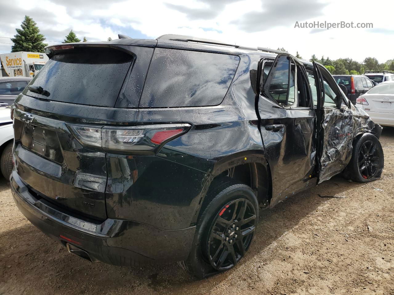 2020 Chevrolet Traverse Premier Black vin: 1GNEVKKW4LJ273498