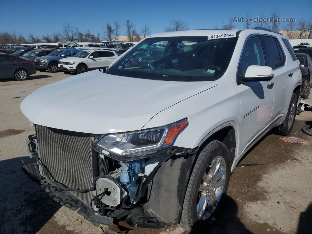 2020 Chevrolet Traverse High Country Белый vin: 1GNEVNKW9LJ279413