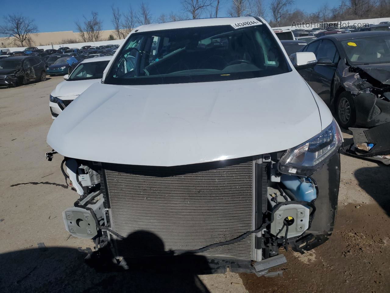 2020 Chevrolet Traverse High Country White vin: 1GNEVNKW9LJ279413