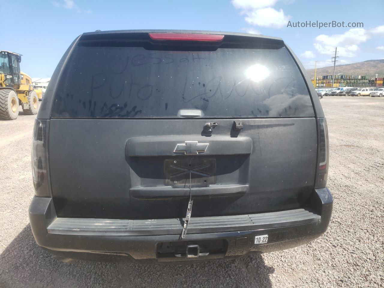 2007 Chevrolet Tahoe C1500 Black vin: 1GNFC13007J274376