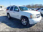 2007 Chevrolet Tahoe Ltz White vin: 1GNFC13007J358987