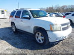 2007 Chevrolet Tahoe Ltz White vin: 1GNFC13007J358987