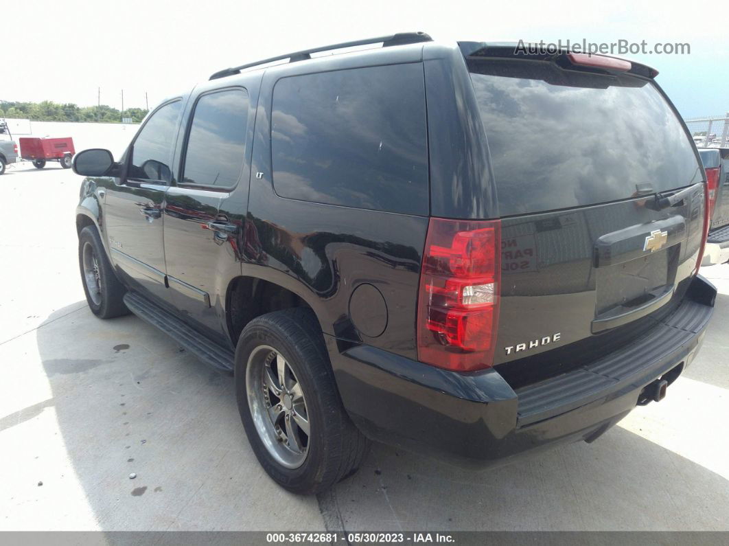 2007 Chevrolet Tahoe Lt Black vin: 1GNFC13007R249494