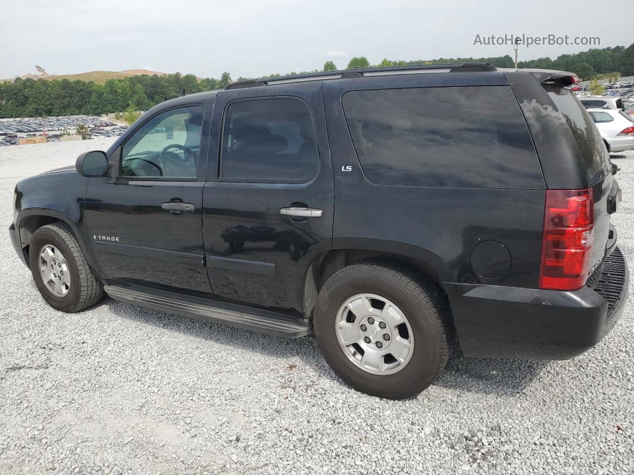 2007 Chevrolet Tahoe C1500 Black vin: 1GNFC13017R253117