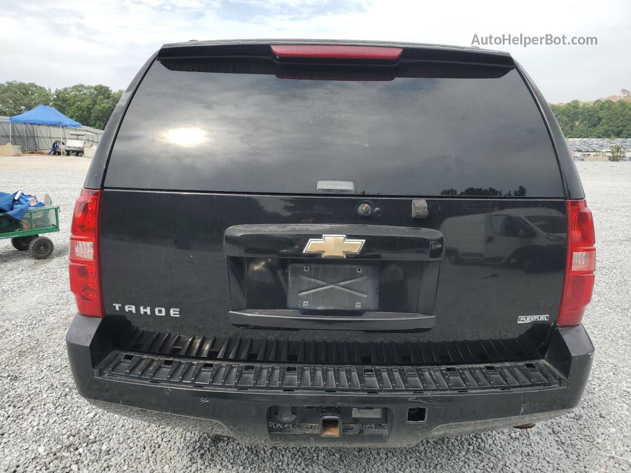 2007 Chevrolet Tahoe C1500 Black vin: 1GNFC13017R253117