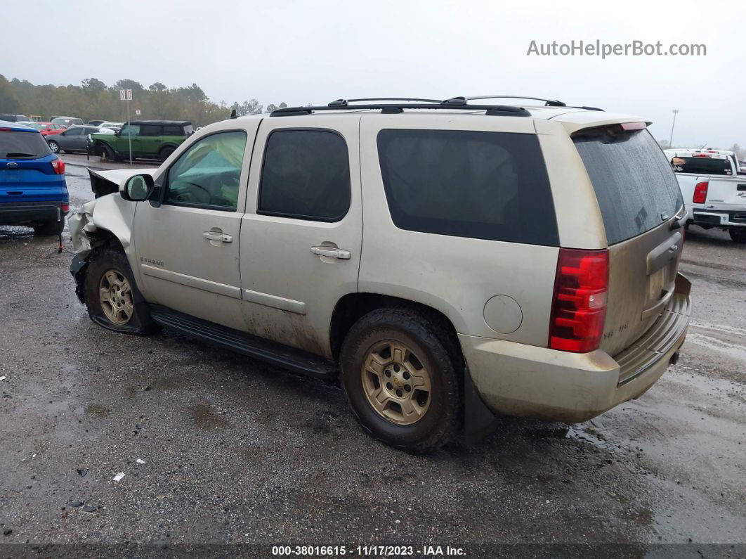 2007 Chevrolet Tahoe Lt Бежевый vin: 1GNFC13017R316782