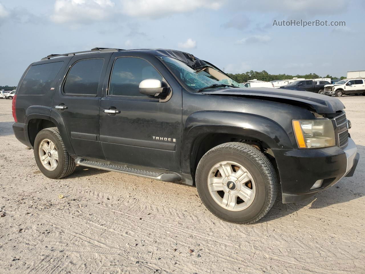 2007 Chevrolet Tahoe C1500 Black vin: 1GNFC13017R424951