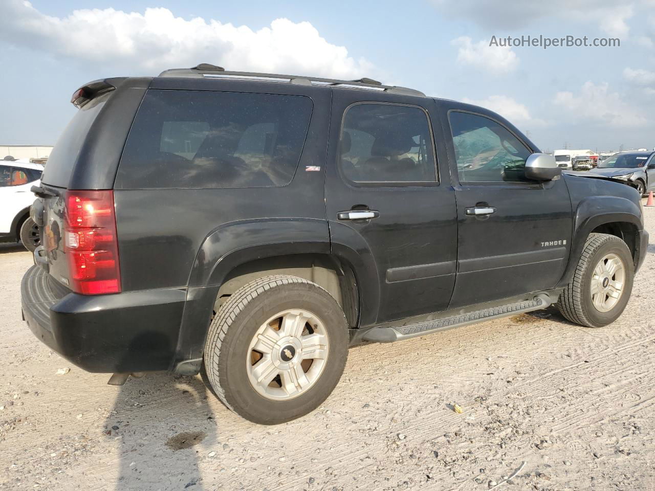 2007 Chevrolet Tahoe C1500 Black vin: 1GNFC13017R424951