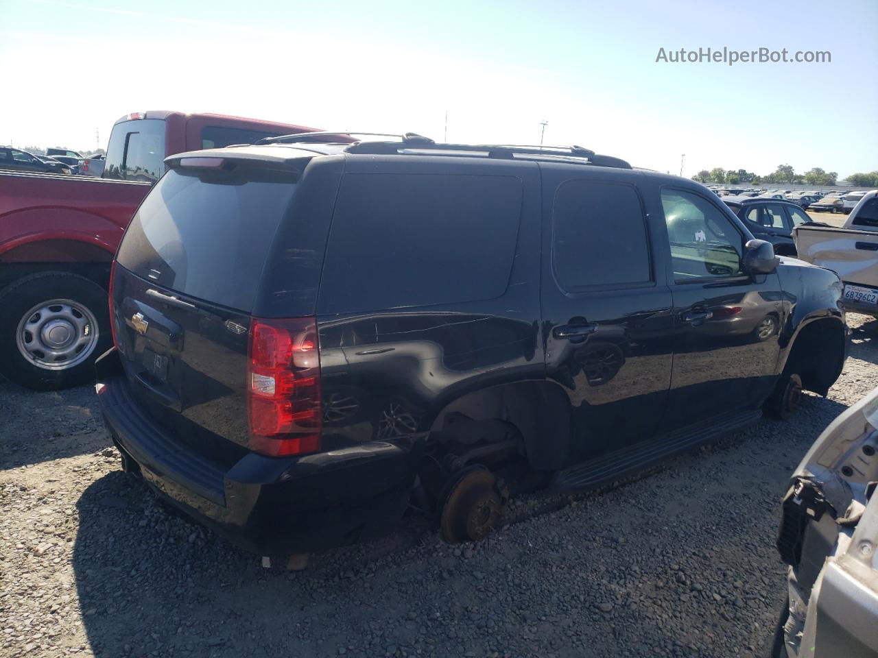 2007 Chevrolet Tahoe C1500 Black vin: 1GNFC13027R119717