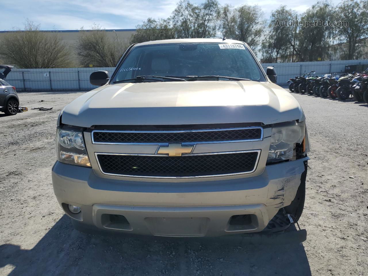 2007 Chevrolet Tahoe C1500 Золотой vin: 1GNFC13027R186480