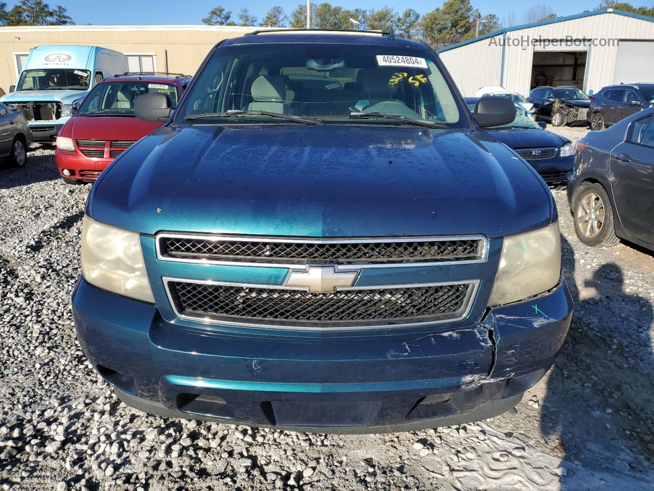 2007 Chevrolet Tahoe C1500 Blue vin: 1GNFC13027R243874