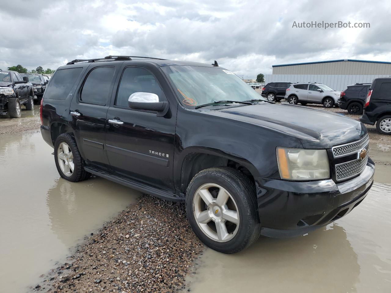 2007 Chevrolet Tahoe C1500 Black vin: 1GNFC13027R302583