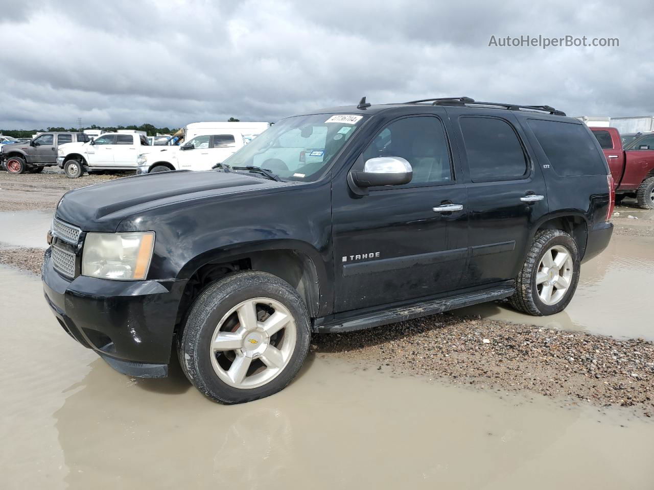 2007 Chevrolet Tahoe C1500 Black vin: 1GNFC13027R302583