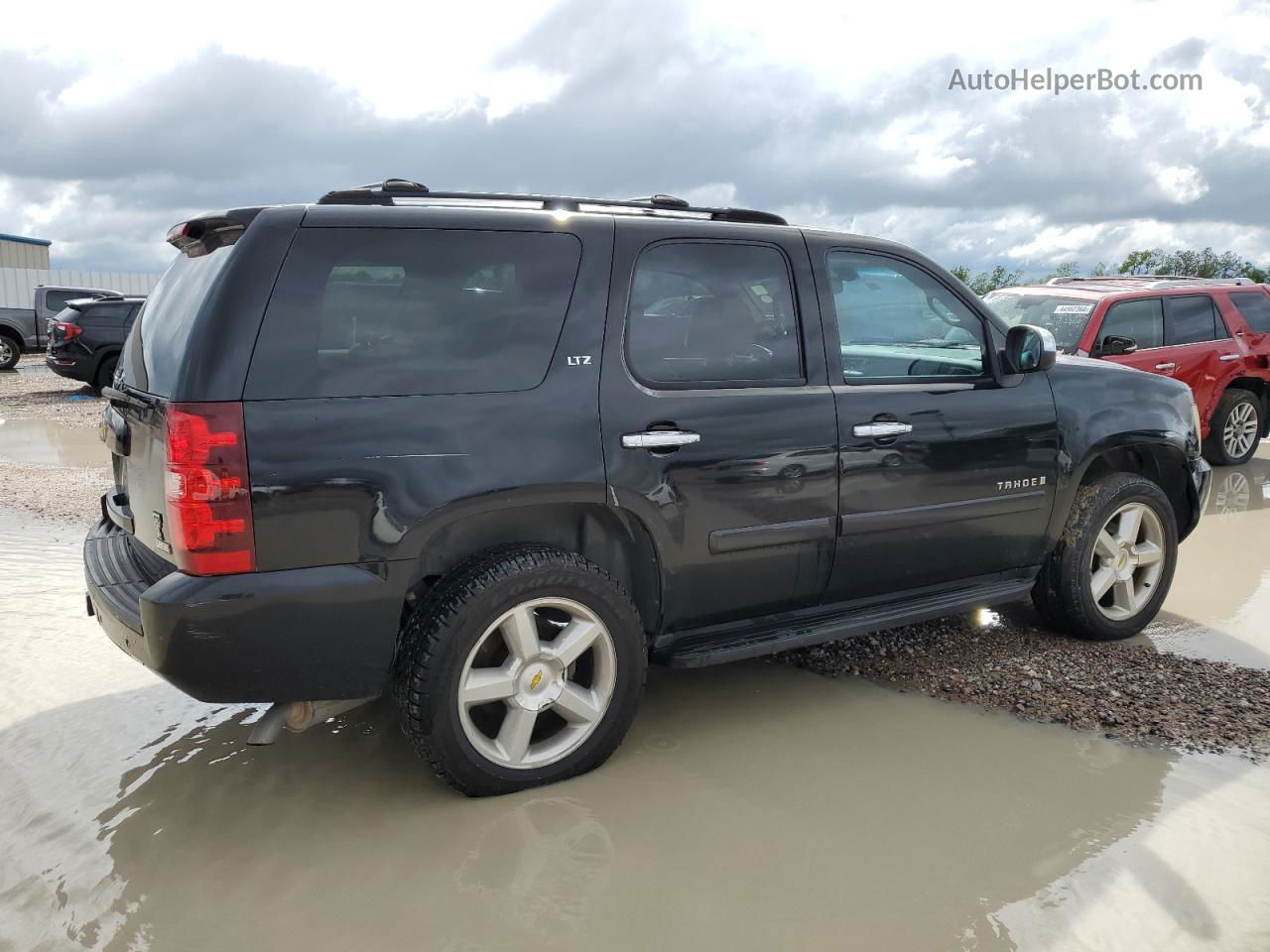 2007 Chevrolet Tahoe C1500 Black vin: 1GNFC13027R302583