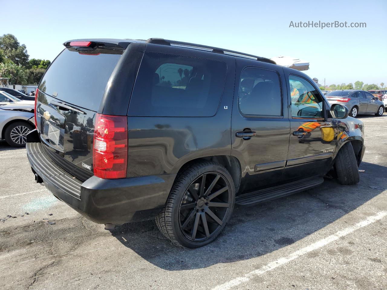 2007 Chevrolet Tahoe C1500 Black vin: 1GNFC13027R312417