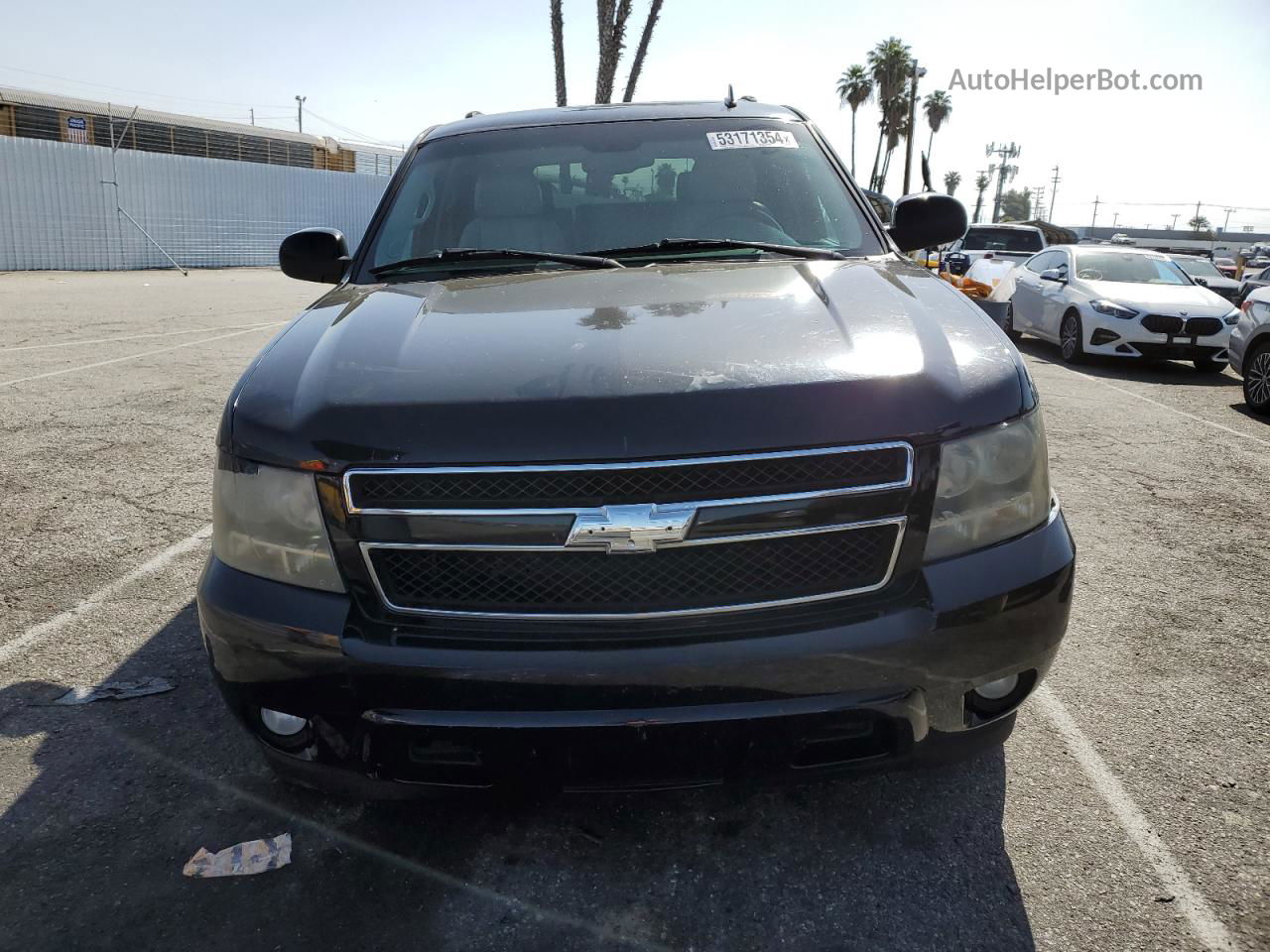 2007 Chevrolet Tahoe C1500 Black vin: 1GNFC13027R312417