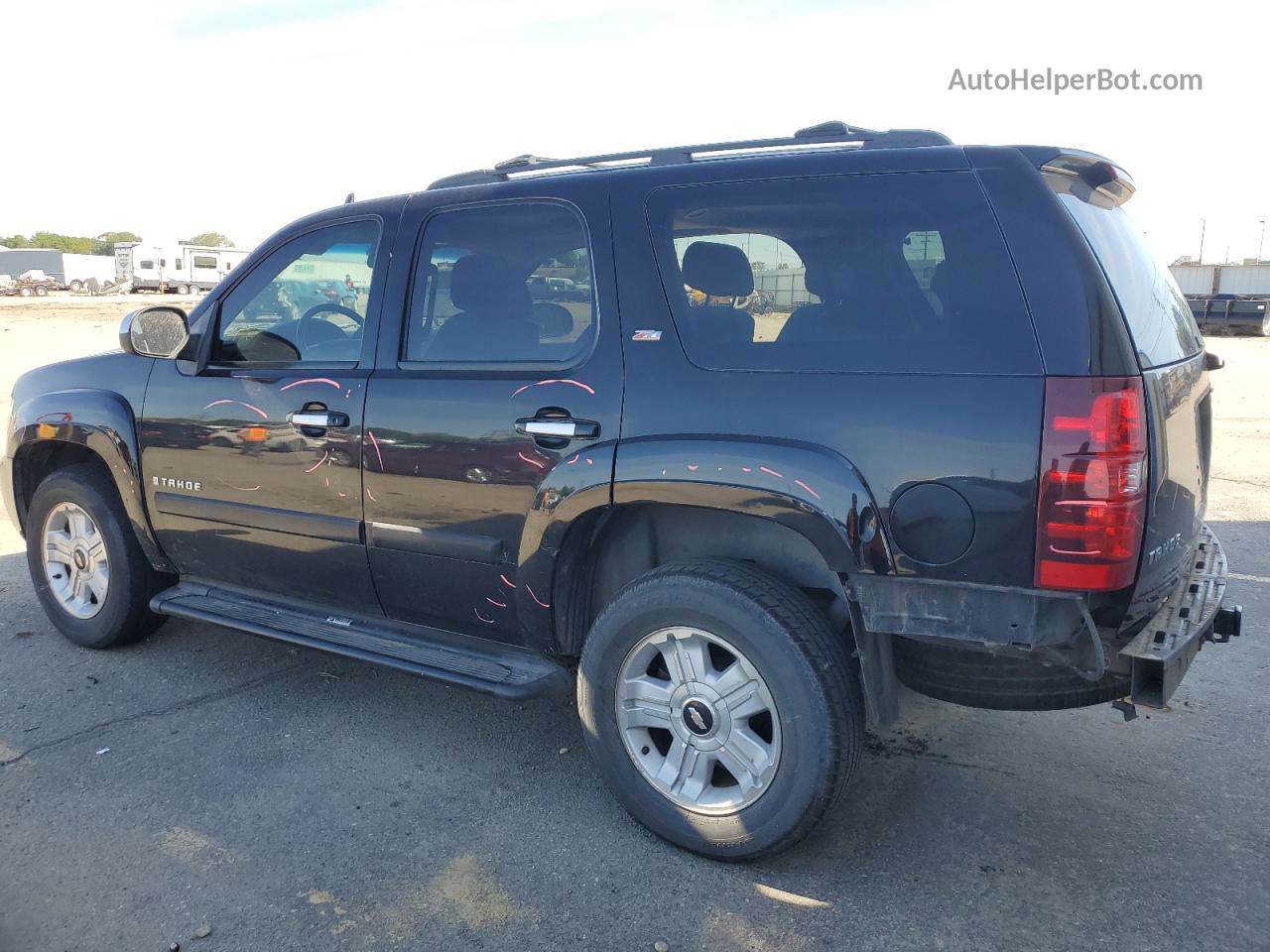 2007 Chevrolet Tahoe C1500 Black vin: 1GNFC13027R391314