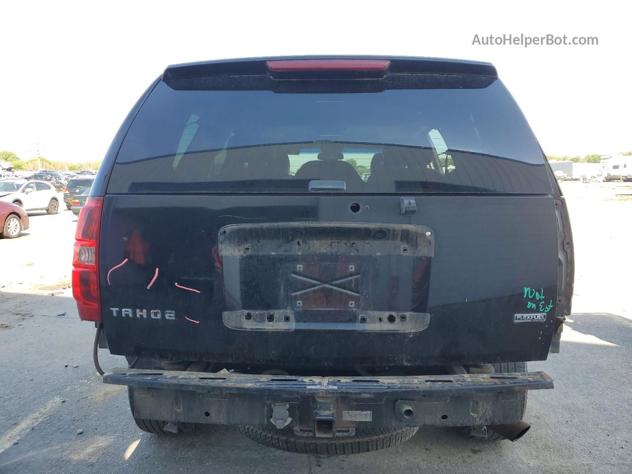 2007 Chevrolet Tahoe C1500 Black vin: 1GNFC13027R391314