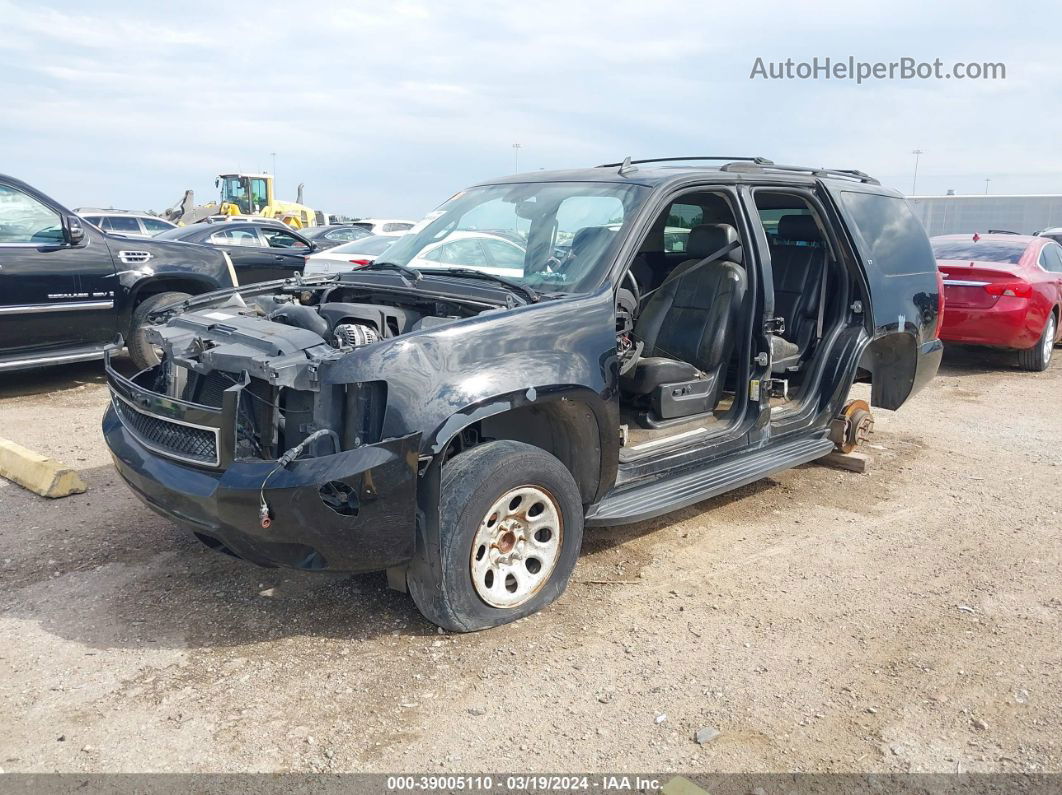 2007 Chevrolet Tahoe Lt Black vin: 1GNFC13037R155707