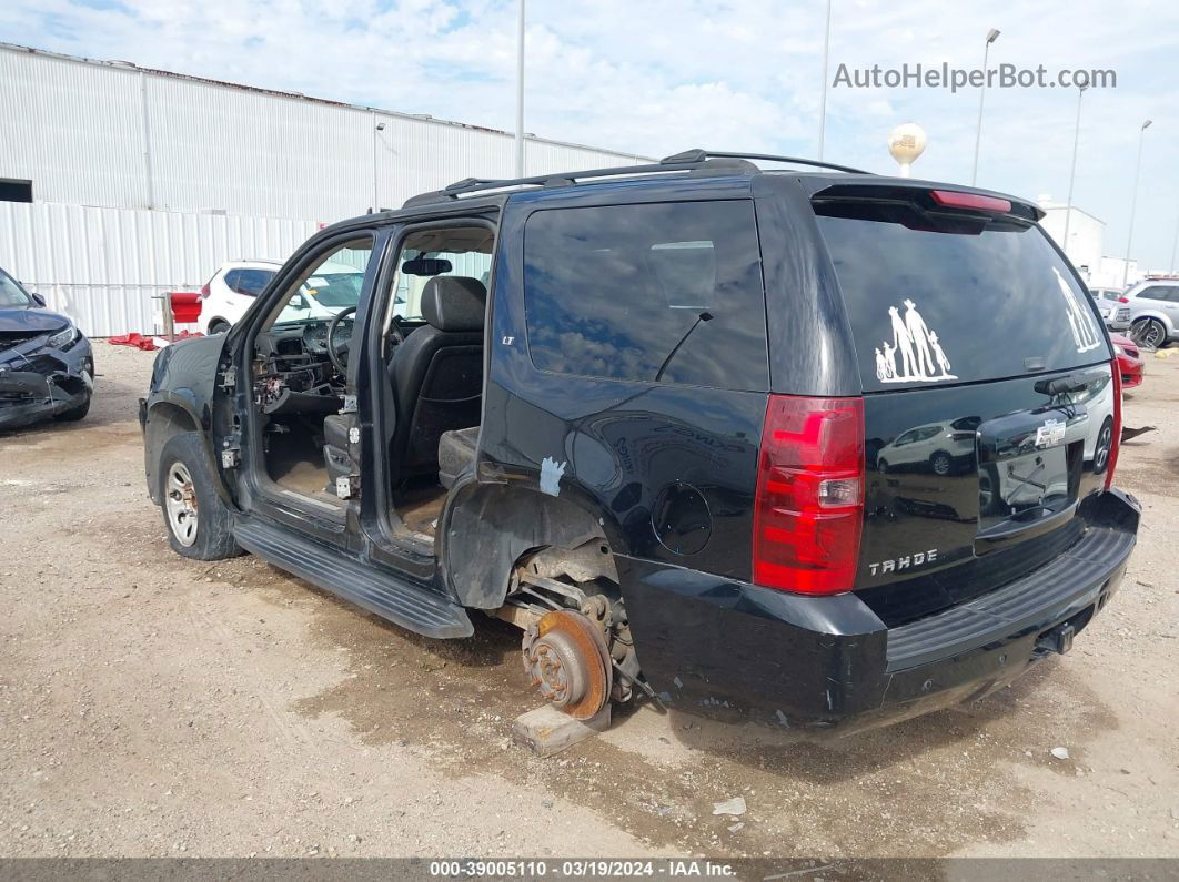 2007 Chevrolet Tahoe Lt Black vin: 1GNFC13037R155707