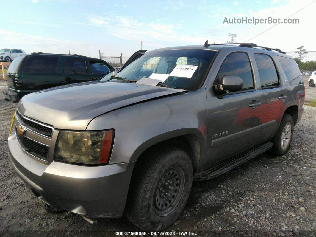 2007 Chevrolet Tahoe Ltz Gray vin: 1GNFC13037R227196