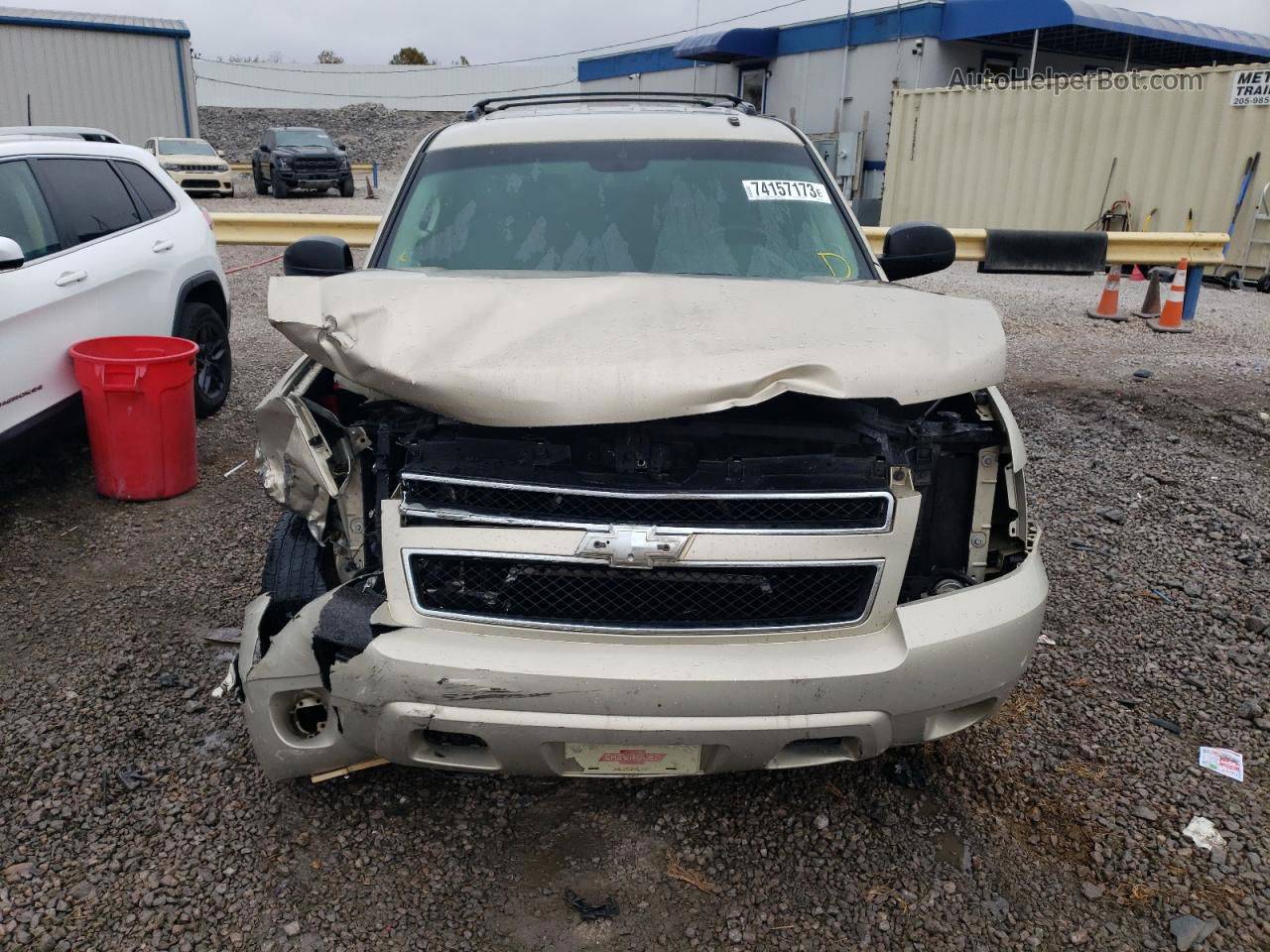 2007 Chevrolet Tahoe C1500 Silver vin: 1GNFC13037R293926