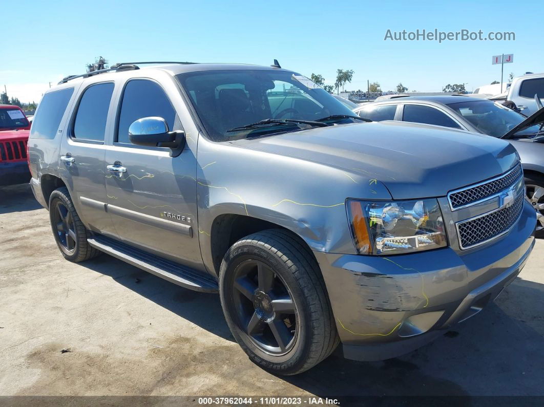 2007 Chevrolet Tahoe Ltz Gray vin: 1GNFC13037R320493