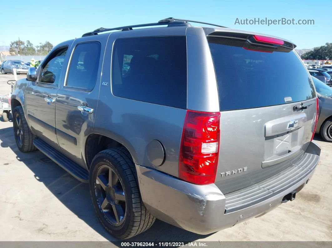 2007 Chevrolet Tahoe Ltz Gray vin: 1GNFC13037R320493