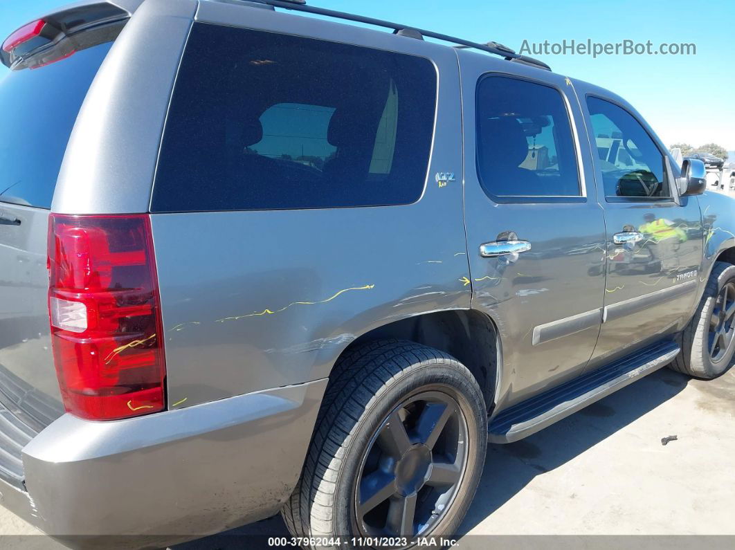 2007 Chevrolet Tahoe Ltz Gray vin: 1GNFC13037R320493