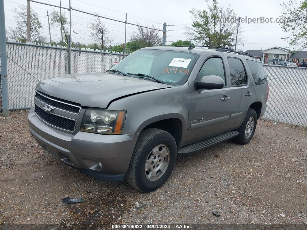 2007 Chevrolet Tahoe Lt Gray vin: 1GNFC13057J401347