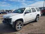 2007 Chevrolet Tahoe Lt White vin: 1GNFC13057J406788