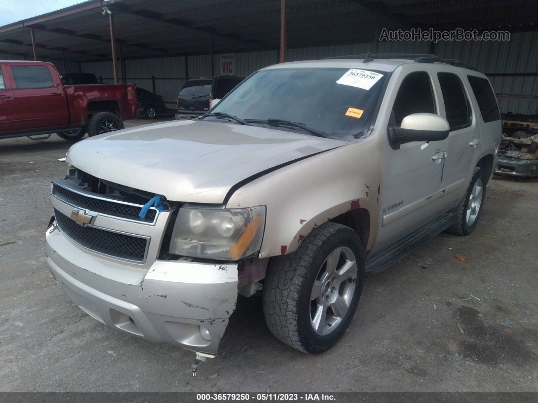 2007 Chevrolet Tahoe Ltz Gold vin: 1GNFC13057R140173