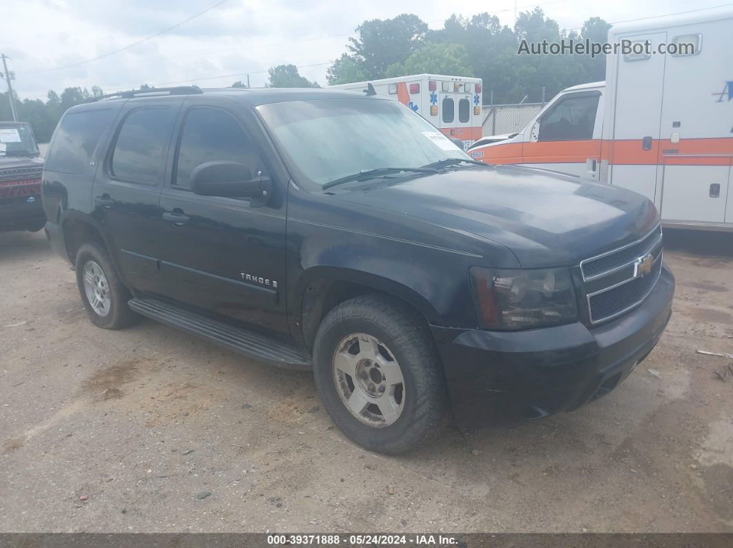 2007 Chevrolet Tahoe Ls Черный vin: 1GNFC13067R267918