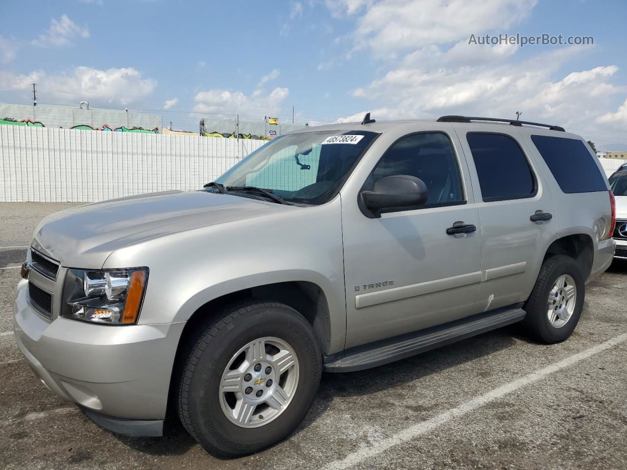 2007 Chevrolet Tahoe C1500 Silver vin: 1GNFC13067R281298