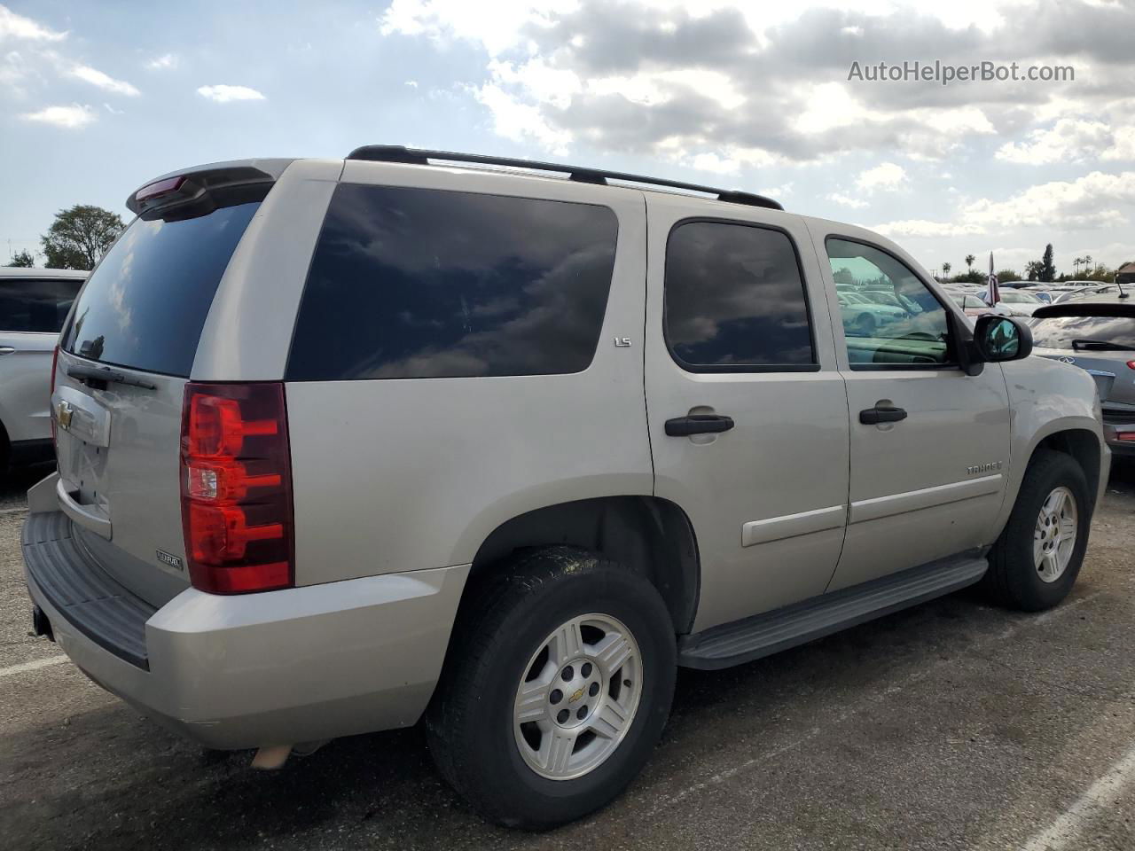 2007 Chevrolet Tahoe C1500 Silver vin: 1GNFC13067R281298