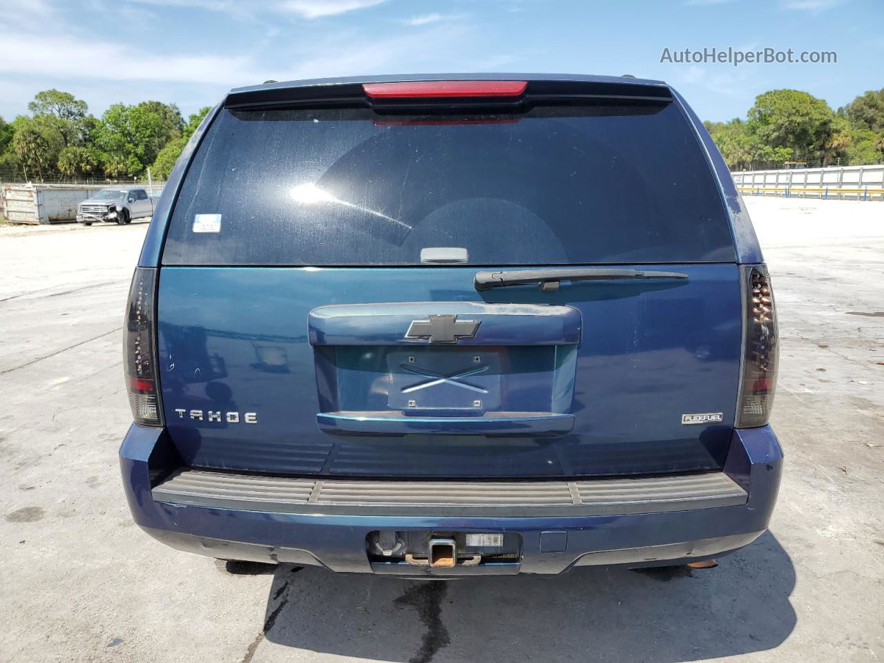 2007 Chevrolet Tahoe C1500 Blue vin: 1GNFC13067R288123