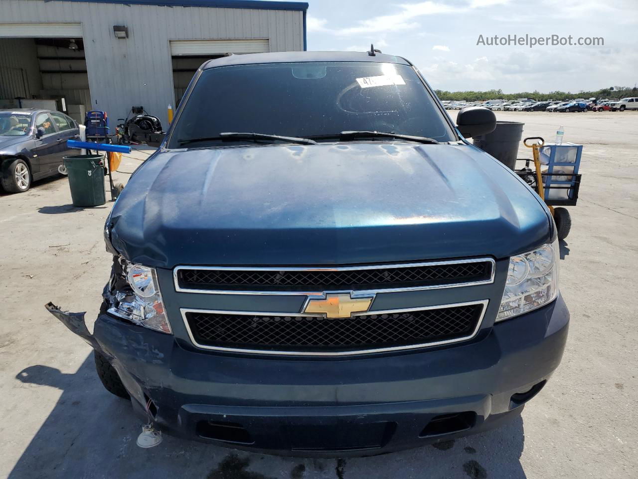 2007 Chevrolet Tahoe C1500 Blue vin: 1GNFC13067R288123