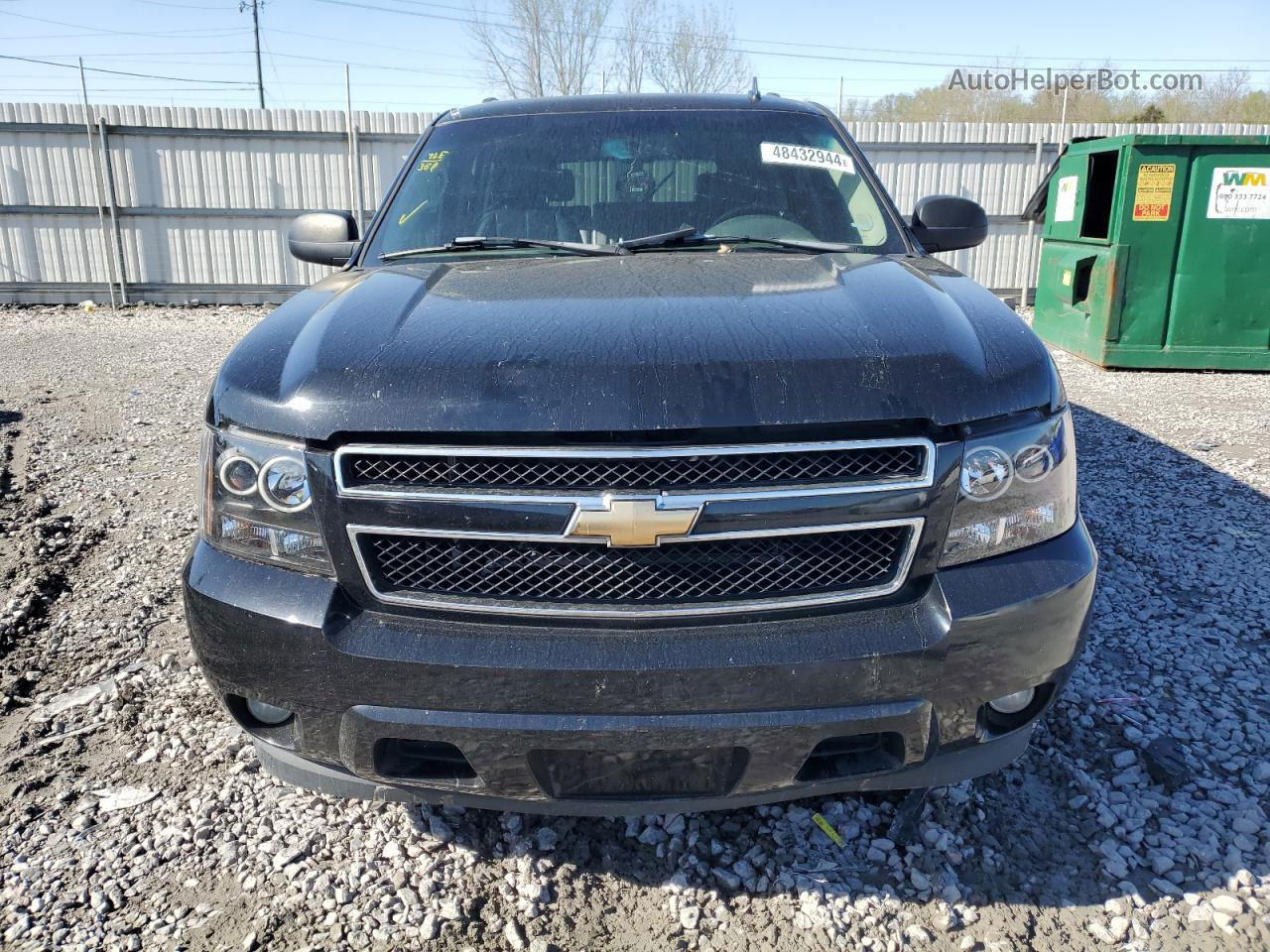 2007 Chevrolet Tahoe C1500 Black vin: 1GNFC13067R308094