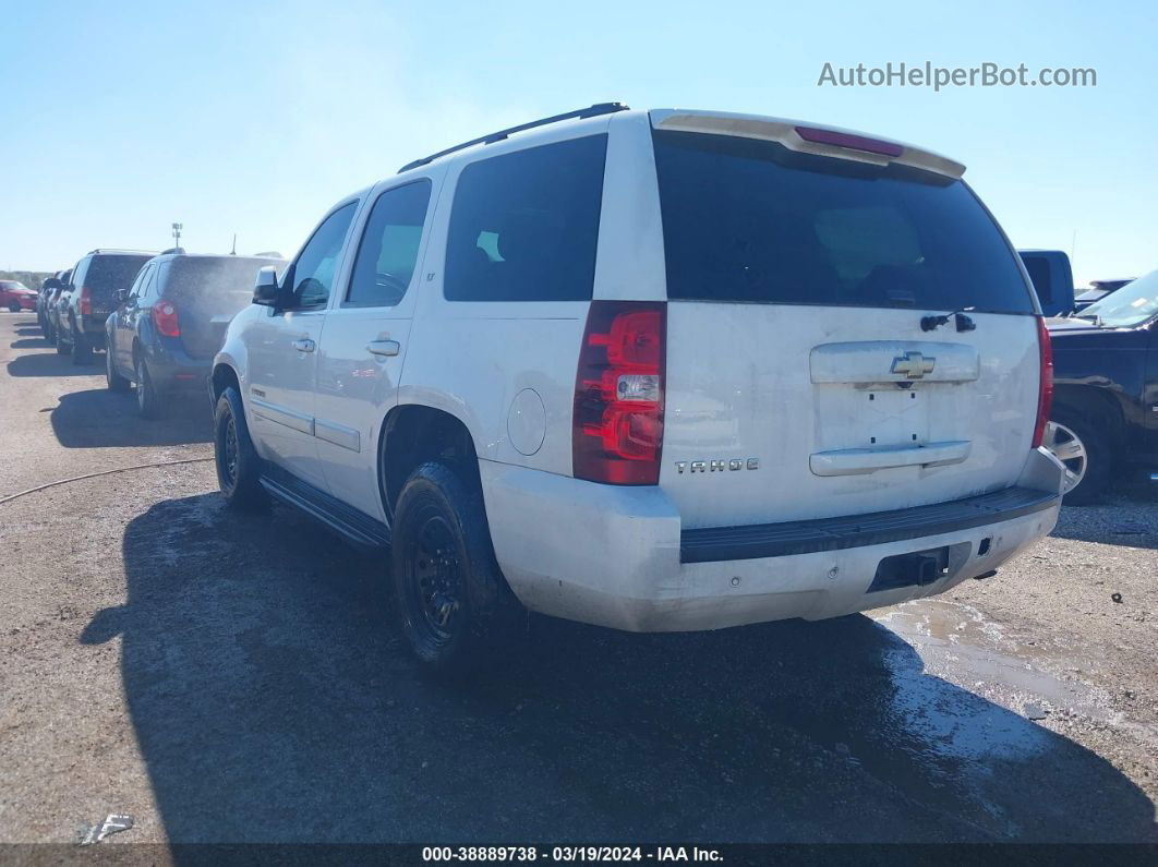 2007 Chevrolet Tahoe Lt White vin: 1GNFC13077R163115