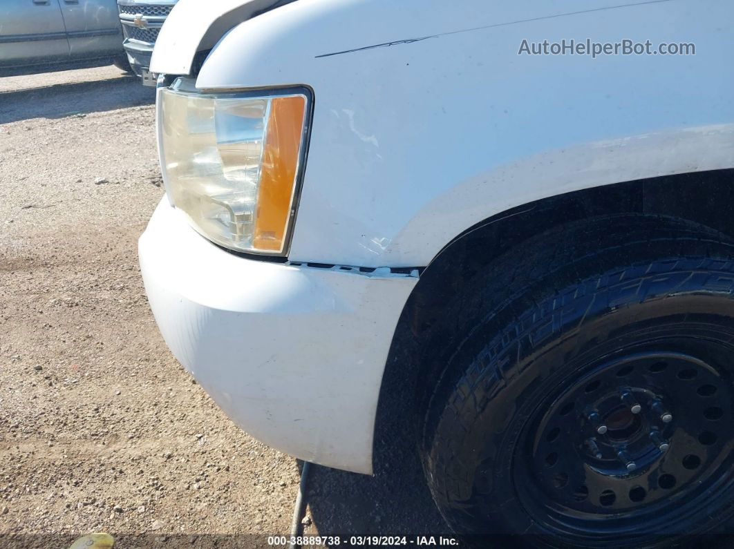 2007 Chevrolet Tahoe Lt White vin: 1GNFC13077R163115